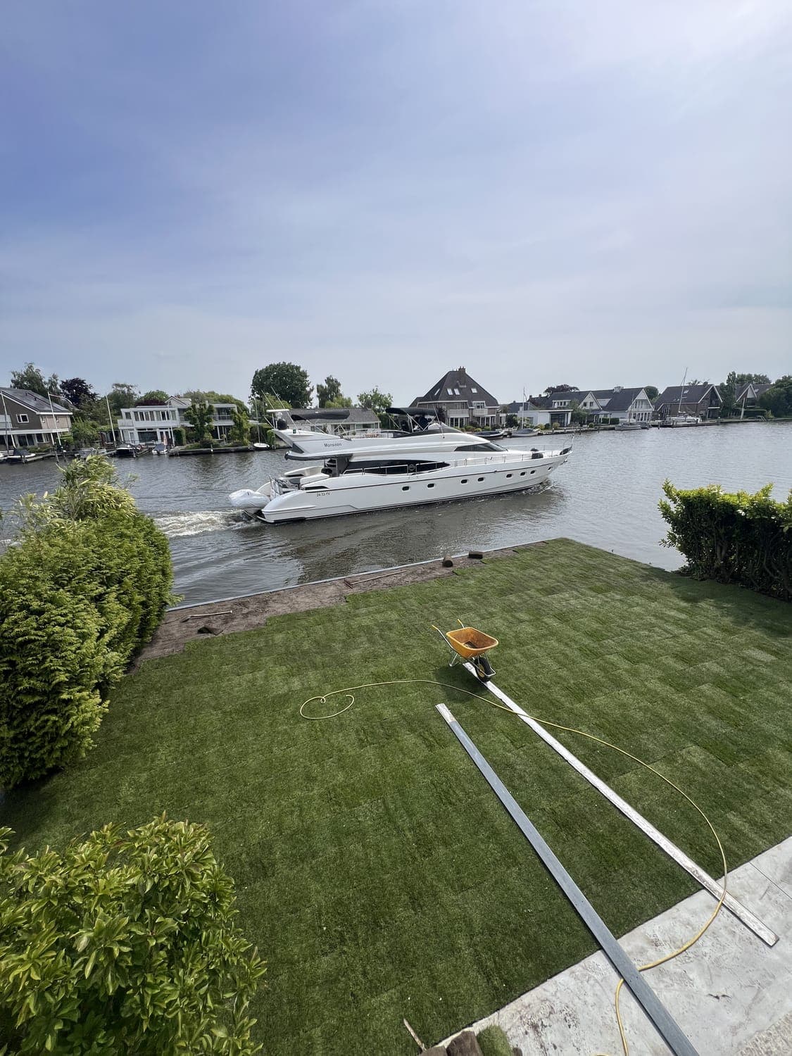 Tuin & terras aan het water